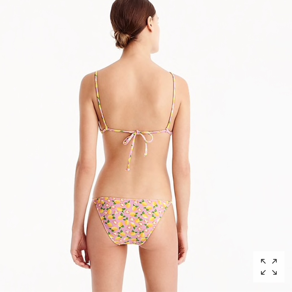 J.Crew French Bikini top & High-waisted bottoms - Picture 4 of 7